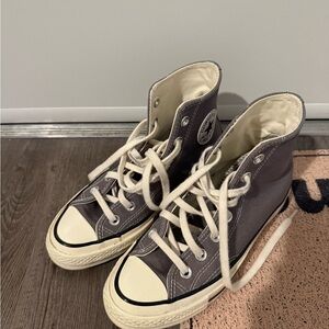Converse Chuck 70 Gray High Top Sneakers